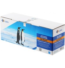 Картридж Cartridge G&G 508X для CLJ M552/M553/M577, с чипом  (9 500 стр.),голубой (CF361X)