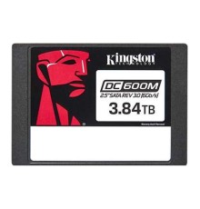 Твердотельный накопитель Kingston Enterprise SSD 3,84TB DC600M 2.5" SATA 3 R560/W530MB/s 3D TLC MTBF 2M 94 000/59 000 IOPS 7008TBW (Mixed-Use) 3 years