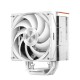 Кулер для процессора/ CPU Cooler PCCooler RZ400 V2 WH (230W, 4-pin PWM, 155mm, Al/Cu, 4x6mm, 1x120mm, 86.73CFM, 32dBA, 2200RPM, S: 1851/1700/1200/115X, AM5/AM4, black)