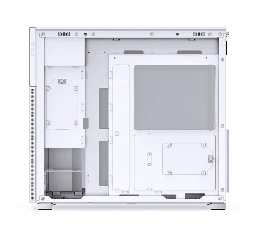 Корпус без блока питания/ Case JONSBO D41 MESH SCREEN, Midi-Tower, TG, no fan, 1xUSB-A 3.2 + 1xUSB-C 3.2, ATX, mATX White
