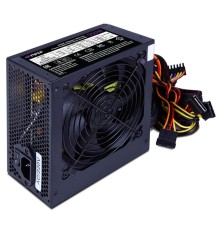 блок питания для ПК 550 Ватт/ Power Supply HIPER HPB-550 (ATX 2.31, 550W, Active PFC, 80Plus BRONZE, 120mm fan, Black) BOX