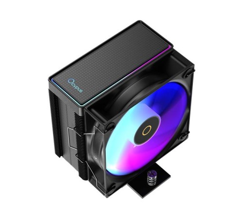 Кулер для процессора Ocypus Gamma A40 BK ARGB, 100mm ARGB FAN, Top ARGB Panel, 4 HEAT PIPES, 4-PIN PWM, 600-2400 RPM, 29DBA, HYDRO BEARING, LGA115X/1200/1700/18XX, AM4/AM5