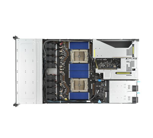 Серверная платформа/ RS700A-E12-RS12U/10G/2.6kW/12NVMe/GPU Серверная платформа/ RS700A-E12-RS12U/10G/2.6kW/12NVMe/GPU