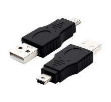 GCR Переходник USB 2.0 AM / MiniUSB, штекер - штекер, GCR-54934