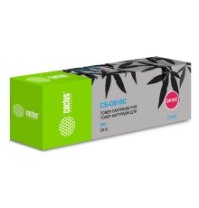 -/ Картридж лазерный Cactus CS-O610C 44315323 голубой (6000стр.) для Oki C610