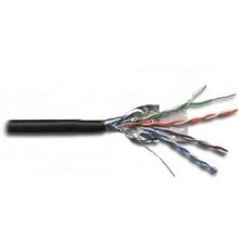 Кабель Кабель LANMASTER U/UTP, 4 пары, кат. 5Е, 350Mhz, PE, для внешней прокладки, 305 м