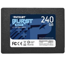 Твердотельный накопитель Patriot SSD BURST ELITE 240GB SATA3 2.5" R450/W320 TBW 100TB 3D NAND