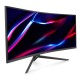 Монитор/ ACER ED343CURJ0bmiippx 34'', Curved 1000R Black, 21:9, VA, 3440x1440, 1 / 4ms, 300cd, 120Hz, 2xHDMI(2.0) + 2xDP(1.2) + SPK + Audio out, Speakers 3Wx2, sync: FreeSync Premium, hdr: HDR 10,