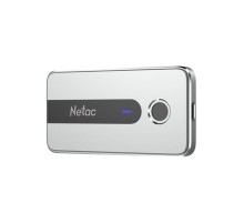 SSD накопитель Netac Z11 1TB USB 3.2 Gen 2 Type-C External SSD AES 256-bit Fingerprint Encryption, R/W up to 550MB/480MB/s,with USB-C to USB-A cable and USB-A to USB-C adapter 3Y wty