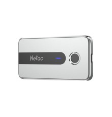 SSD накопитель Netac Z11 1TB USB 3.2 Gen 2 Type-C External SSD AES 256-bit Fingerprint Encryption, R/W up to 550MB/480MB/s,with USB-C to USB-A cable and USB-A to USB-C adapter 3Y wty