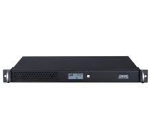 ИБП SPR-500, линейно-интерактивный, 500 ВA, 400 Вт, 6 розеток IEC320 C13 с резервным питанием, USB, RS-232, слот под SNMP карту, защита RJ45, батареи 2 штуки 6Вх7Ач, ШхГхВ 428x335x44 мм, 8.9 кг/ UPS SPR-500, line-interactive, 500 VA, 400 W, 6 IEC320 C13 o