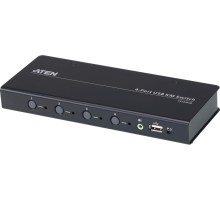 4-портовый USB КМ-переключатель с функцией Boundless Switching (кабели включены)/ 4-Port USB Boundless KM Switch