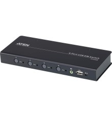 4-портовый USB КМ-переключатель с функцией Boundless Switching (кабели включены)/ 4-Port USB Boundless KM Switch