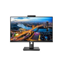 Монитор LCD 23.8'' 16:9 1920х1080(FHD) IPS, 75 Hz, 250 cd/m2, 1000:1, 50М:1, 4ms, VGA, DVI, HDMI, DP, USB-Hub, Height adj, Pivot, Tilt, Swivel, Speakers, Camera, Black (Из ремонта)