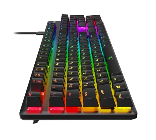 Клавиатура игровая/ HyperX Alloy Origins Full Red (HX-KB6RDX-US) (RUS)