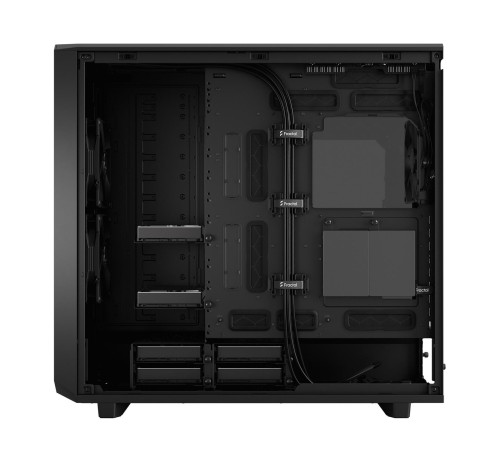 Корпус ПК без блока питания/ Case Fractal Design Meshify 2 XL Light TG, Full-Tower, 3x140mm, 2xUSB-A 3.2 + 1xUSB 3.2 Type-C E-ATX, EE-ATX, SSI-CEB, SSI-EEB, ATX, mATX, mITX Black