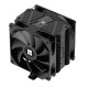 Кулер для процессора/ CPU Cooler Thermalright Burst Assasin 120 EVO Dark (4-pin PWM, 156mm, Ni/CU, 6x6mm, 2x120mm, 66.17CFM, 25.6dBA, 1550RPM, S: 1700, 1200, 115X, AM5, AM4)