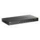 коммутатор D-Link PROJ Настраиваемый L2+ коммутатор, 12x10GBase-T, 2x10GBase-X SFP+, 2xCombo 10GBase-T/SFP+, CLI, консольный порт RJ-45