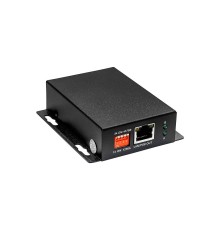 PoE удлинитель/ PoE удлинитель 10M/100M Fast Ethernet на 400м (до 30W).Увеличение расстояния передачи данных + питание на 100м (В режиме "S" - до 400м). Совместим с оборудованием PoE IEEE 802.3af/at. Порты: вх.- 1 x RJ45 (10/100 Base-T), роз. 2.