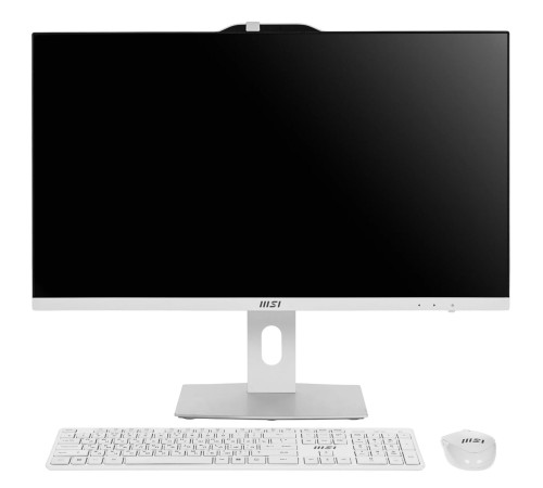 Моноблок MSI PRO AP272P 14M-1015XRU   27"(1920x1080 IPS)/Intel Core i7 14700(2.1Ghz)/16384Mb/1024PCISSDGb/noDVD/Int:Intel UHD Graphics 770/Cam/BT/WiFi/-/war 1y/4.63kg/White/noOS + Wireless KB+M