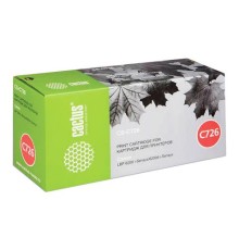 -/ Картридж лазерный Cactus CS-C726S 726 черный (2100стр.) для Canon LBP-6200/6200D
