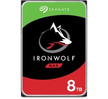 Жесткий диск/ HDD Seagate SATA3 8Tb IronWolf NAS 7200 256Mb 1 year warranty