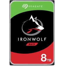 Жесткий диск/ HDD Seagate SATA3 8Tb IronWolf NAS 7200 256Mb 1 year warranty