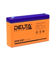 Аккумуляторная батарея DELTA BATTERY DTM 607