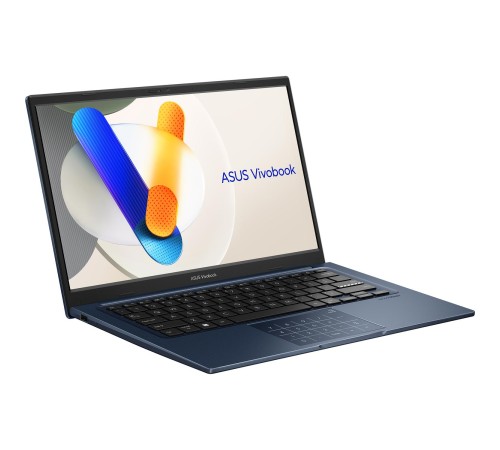 Ноутбук/ ASUS X1404VA-EB416W 14"(1920x1080 (матовый) IPS)/Intel Core i5 1335U(1.3Ghz)/8192Mb/512PCISSDGb/noDVD/Int:Intel Iris Xe Graphics/Cam/BT/WiFi/42WHr/war 1y/1.4kg/Quiet Blue/Win11Home + NumberPad Ноутбук/ ASUS X1404VA-EB416W 14"(1920x1080 (матовый) IPS)/Intel Core i5 1335U(1.3Ghz)/8192Mb/512PCISSDGb/noDVD/Int:Intel Iris Xe Graphics/Cam/BT/WiFi/42WHr/war 1y/1.4kg/Quiet Blue/Win11Home + NumberPad