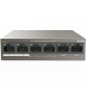 Коммутатор/ Tenda  6-Port 10/100M Desktop Switch with 4-Port PoE