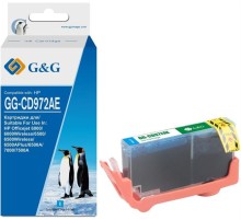 Картридж Cartridge G&G 920XL для Officejet 6000/6500/7000/7500 голубой  700 стр. аналог CD972AE  гарантия 36 мес.