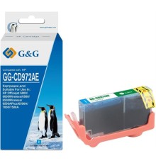 Картридж Cartridge G&G 920XL для Officejet 6000/6500/7000/7500 голубой  700 стр. аналог CD972AE  гарантия 36 мес.