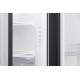 Холодильник Samsung/ 178x91.2.x71.6, 660/240 л, Диспенсер льда и воды, Metal Cooling, No Frost, side by side, матовый черный