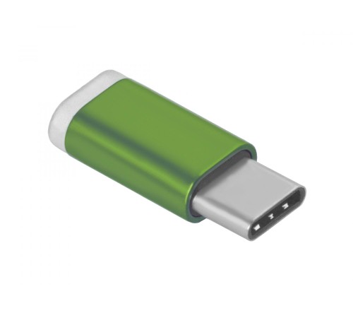 Greenconnect Переходник USB Type C на micro USB 2.0, M/F, Greenconnect, зелёный, GCR-UC3U2MF-Green Greenconnect Переходник USB Type C на micro USB 2.0, M/F, Greenconnect, зелёный, GCR-UC3U2MF-Green