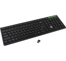 Defender Беспроводная клавиатура UltraMate SM-536 RU,черный,мультимедиа