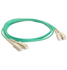 Патч-корд оптический Патч-корд оптический LANMASTER, дуплексный, SC/PC-SC/PC, OM3, LSZH, 1.0 м