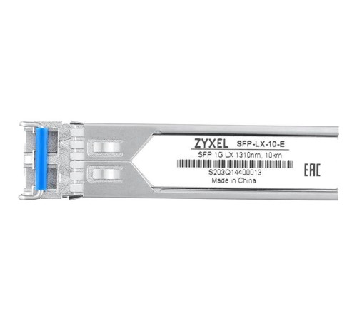 Трансивер/ ZYXEL SFP-LX-10-E (pack of 10 pcs), SFP transceiver single mode, SFP, LC, 1310nm, 10 km Трансивер/ ZYXEL SFP-LX-10-E (pack of 10 pcs), SFP transceiver single mode, SFP, LC, 1310nm, 10 km