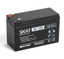  (2540) Бастион SKAT SB 1209 АКБ СК 12В/9Ач/F1/Срок службы 6 лет/1,5 л.г