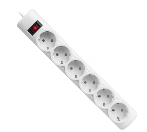 Сетевой фильтр Defender DFS 155 5 м, белый, 6 розеток/ Surge Protector Defender DFS 155 5m, white, 6 outlets Сетевой фильтр Defender DFS 155 5 м, белый, 6 розеток/ Surge Protector Defender DFS 155 5m, white, 6 outlets