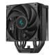Кулер для процессора DEEPCOOL AG500 DIGITAL BK LGA1700/1200/115X/AM5/AM4 (12шт/кор, TDP 240W, PWM, Fan 120mm, 5 тепл. трубок) RET (R-AG500-BKNDMN-G-2)