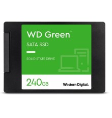 Твердотельный накопитель Western Digital Green SSD 2,5” SATA 240Gb, WDS240G3G0A, 1 year, (аналог WDS240G2G0A)