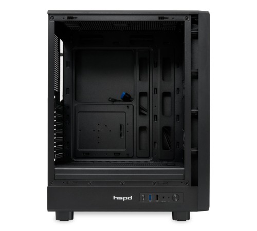 Корпус без блока питания/ Case HSPD M510, Mesh Mid Tower, Black, TG, 0.5 SPCC, no fans ATX, mATX, mITX 180/280/160mm 1x2.5", 1x3.5", 7xPCI 1xUSB-A 3.0, 1xUSB-A 1.0 517x277x418mm Корпус без блока питания/ Case HSPD M510, Mesh Mid Tower, Black, TG, 0.5 SPCC, no fans ATX, mATX, mITX 180/280/160mm 1x2.5", 1x3.5", 7xPCI 1xUSB-A 3.0, 1xUSB-A 1.0 517x277x418mm