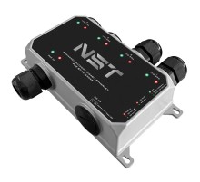 Уличный Ultra PoE удлинитель - коммутатор Gigabit Ethernet до 250м на 5 портов/ Уличный Ultra PoE удлинитель - коммутатор Gigabit Ethernet до 250м на 5 портов. Порты Ethernet: Вход - 1x10/100/1000Base-T RJ45; Выход - 4x10/100/1000Base-T RJ45. Порты PoE: В