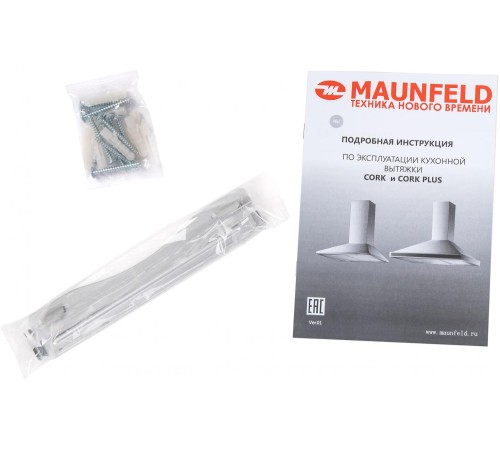 Кухонная вытяжка MAUNFELD/ Кухонная вытяжка MAUNFELD Cork 60, купольная, 3 скорости, механическое управление, энергоэффективность В, 620 м3/ч, уровень шума 47 дБ, цвет черный Кухонная вытяжка MAUNFELD/ Кухонная вытяжка MAUNFELD Cork 60, купольная, 3 скорости, механическое управление, энергоэффективность В, 620 м3/ч, уровень шума 47 дБ, цвет черный