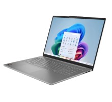 Ноутбук/ Lenovo IdeaPad Slim 5 16AKP10 16"(2880x1800 OLED)/AMD Ryzen AI 7  350(2Ghz)/16384Mb/512PCISSDGb/noDVD/Int:AMD Radeon 860M/Cam/BT/WiFi/80WHr/war 1y/1.76kg/luna grey/noOS + 100W, RU kbd