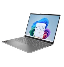 Ноутбук/ Lenovo IdeaPad Slim 5 16AKP10 16"(2880x1800 OLED)/AMD Ryzen AI 7  350(2Ghz)/16384Mb/512PCISSDGb/noDVD/Int:AMD Radeon 860M/Cam/BT/WiFi/80WHr/war 1y/1.76kg/luna grey/noOS + 100W, RU kbd