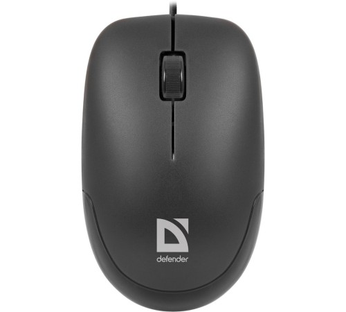 Defender Проводная оптическая мышь Datum MM-010 черный,3 кнопки,1000dpi USB