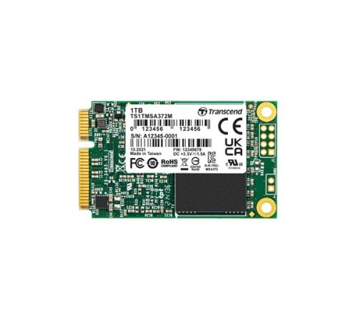 Твердотельный накопитель/ Transcend SSD 256GB, mSATA, SATA3, MLC WD-15, Wide Temp (industrial use)