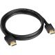 GCR Кабель 2.0m HDMI версия 1.4, черный, OD7.3mm, 30/30 AWG, позолоченные контакты, Ethernet 10.2 Гбит/с, 3D, 4K, GCR-HM410-2.0m, экран