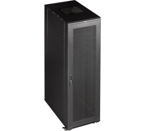 Шкаф Шкаф 19" Business, 42U 800x800, черный, передняя дверь стекло, задняя дверь распашная металл Шкаф Шкаф 19" Business, 42U 800x800, черный, передняя дверь стекло, задняя дверь распашная металл